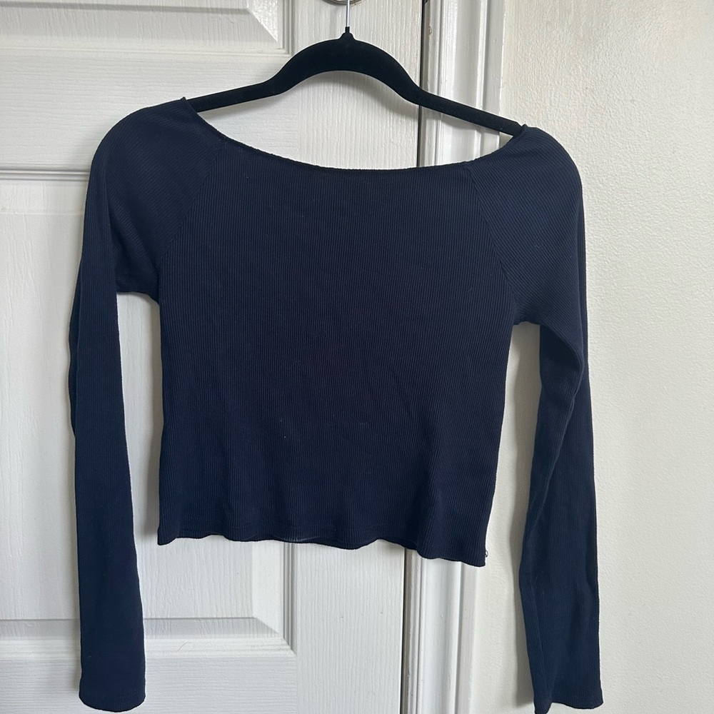 Brandy Melville off the shoulder long sleeve
